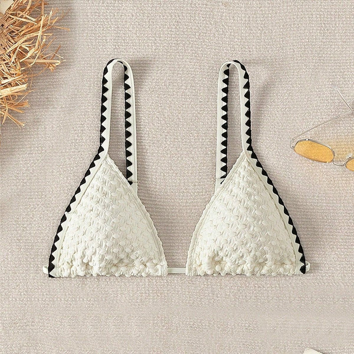 Damen Triangel-Bikini mit strukturiertem Material Drune
