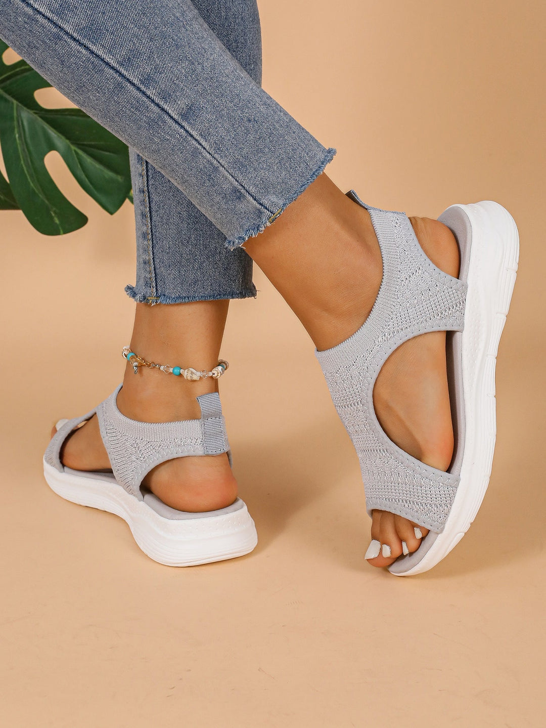 Damen Atmungsaktive Sandalen mit elastischem Tragekomfort Drune