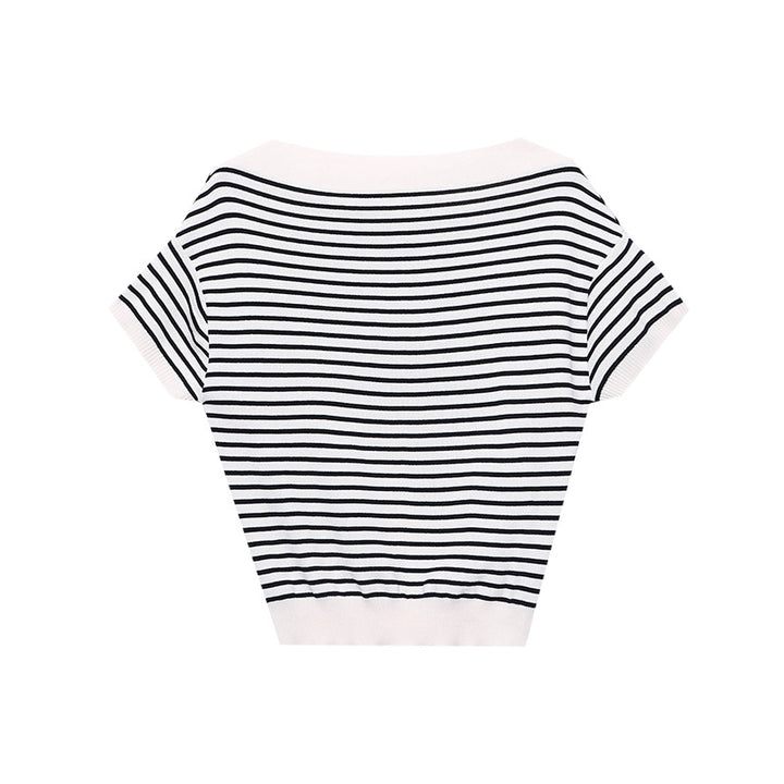 Damen elegantes Wickeloberteil mit vielseitigen Off-Shoulder-Trageoptionen Drune