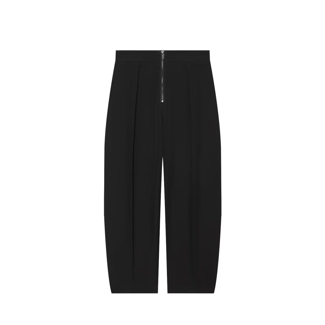 Damen Kurzgeschnittene Utility Blousonjacke mit Tunnelzugbund und aufgesetzten Eingrifftaschen Drune