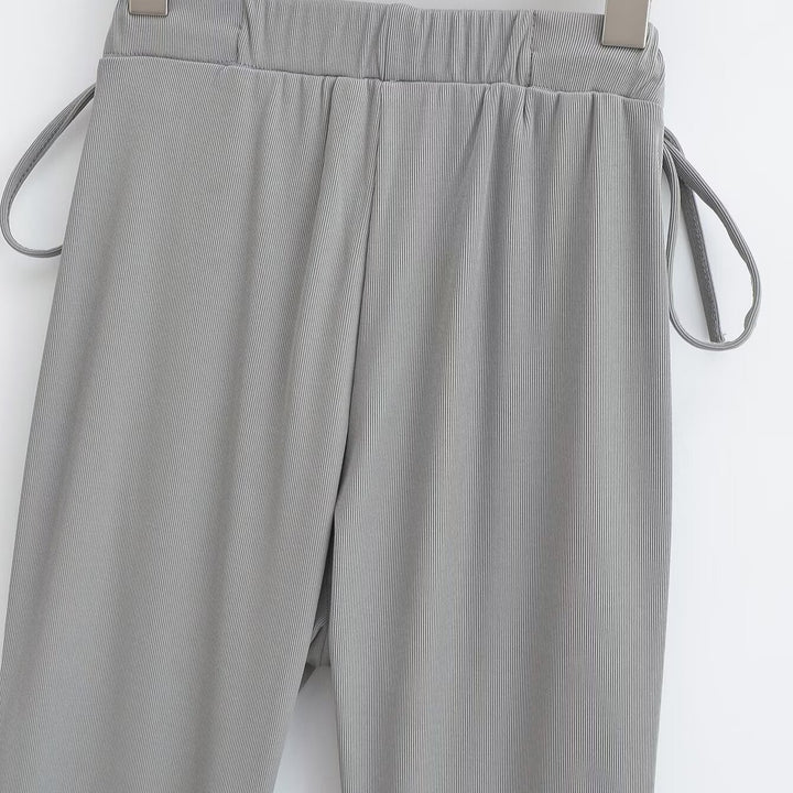 Damen Palazzo-Hose mit elegantem Kordelzug Drune