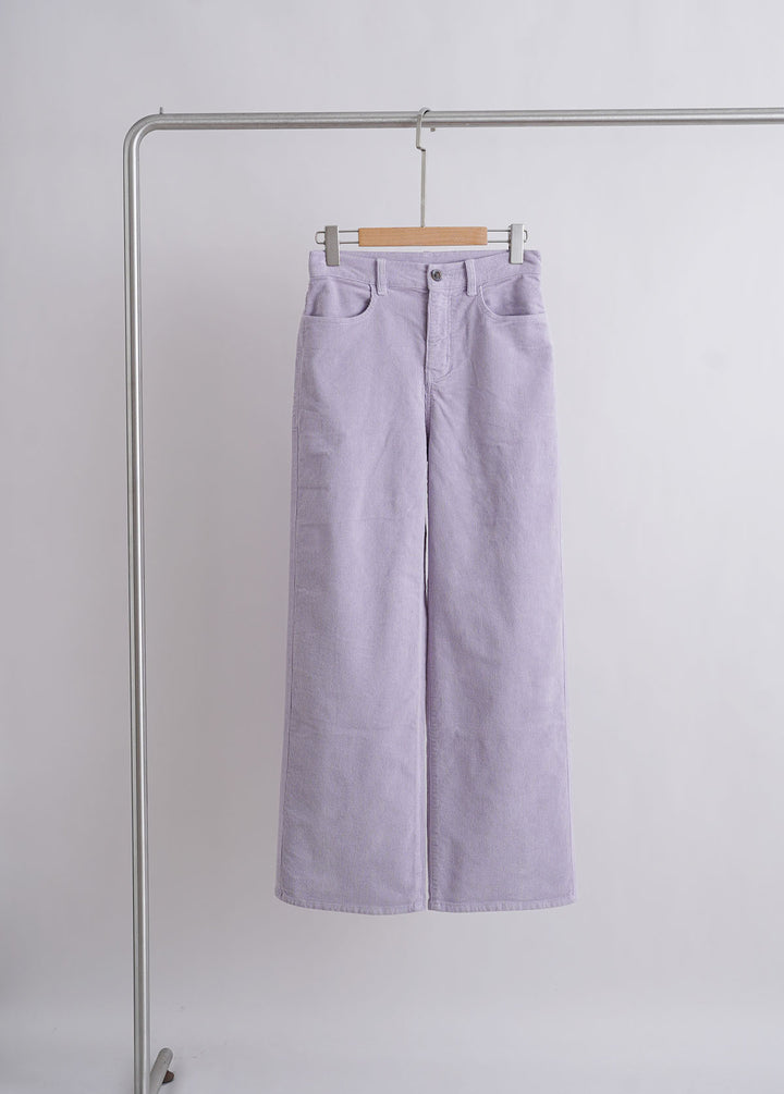 Damen Bequeme und weite Cordhose Drune