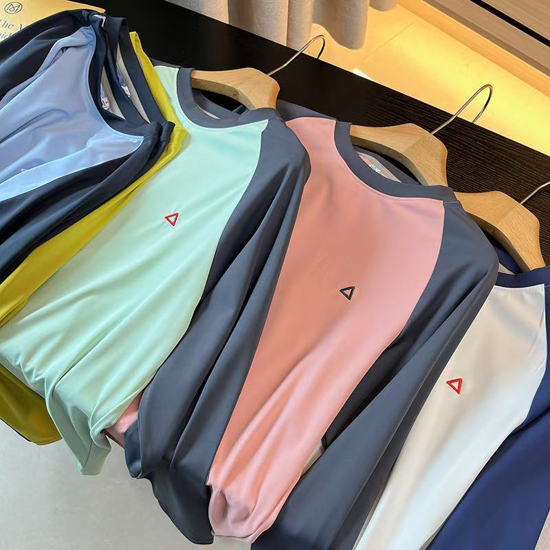 Damen Sportliches Langarm-T-Shirt mit atmungsaktiven Einsätzen Drune
