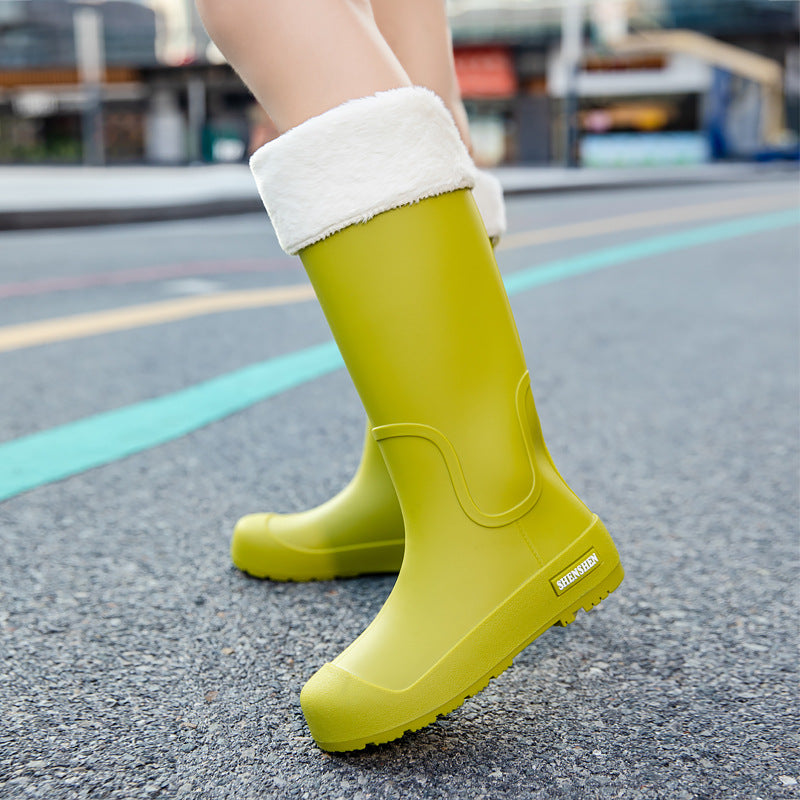 Herren Wasserdichte Vollgummi-Arbeitsstiefel mit verstärkter Zehenpartie und griffiger Profilsohle Drune