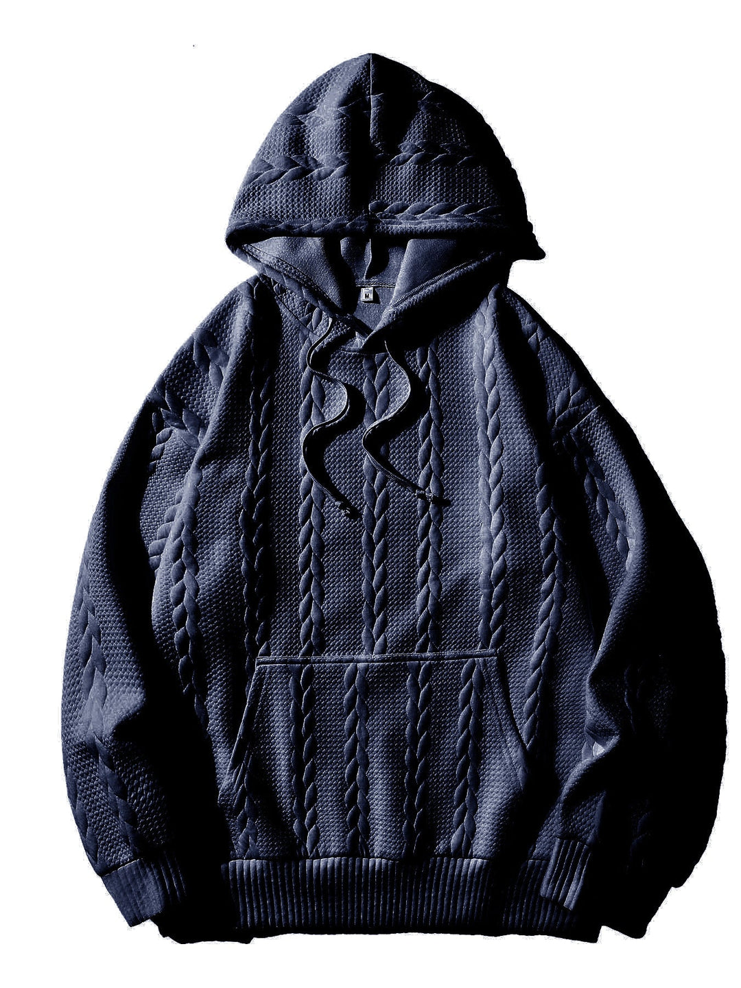 Herren Kapuzenpullover mit strukturiertem Muster Drune