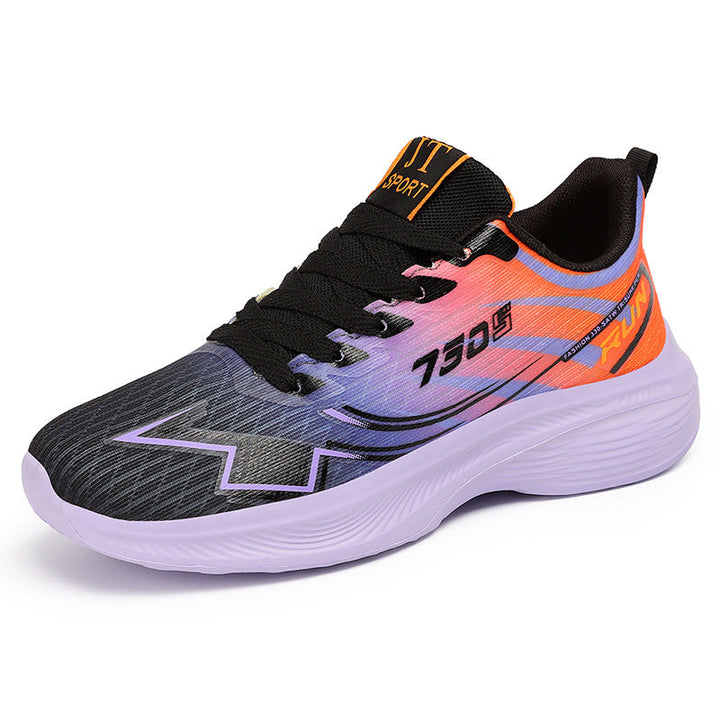 Damen Sportliche Running-Sneakers mit atmungsaktiver Mesh-Oberfläche und rutschfester Sohle Drune