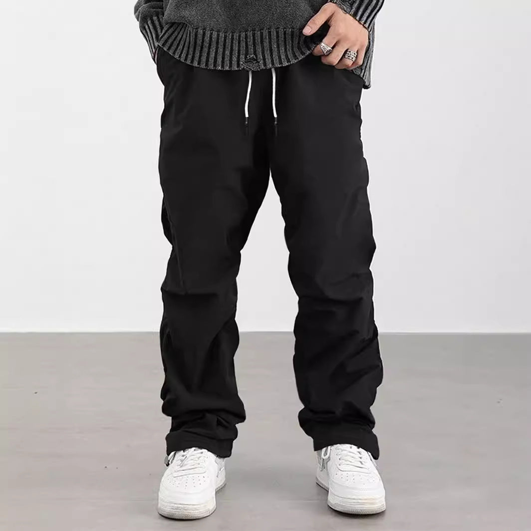 Herren lässige Cargo-Hose mit elastischem Bund und praktischen Taschen Drune