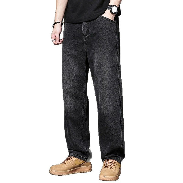 Herren Bequeme Wide-Leg Jeans Drune