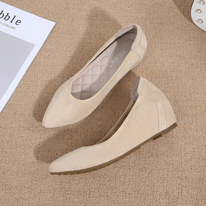 Damen Wedges Ballerinas mit bequemer Sohle und elegantem Design Drune