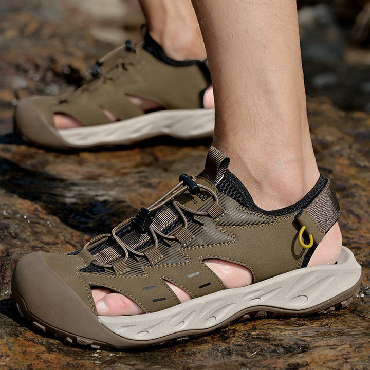 Damen Outdoor-Sandalen mit anpassbarem Schnellschnürsystem von Drune