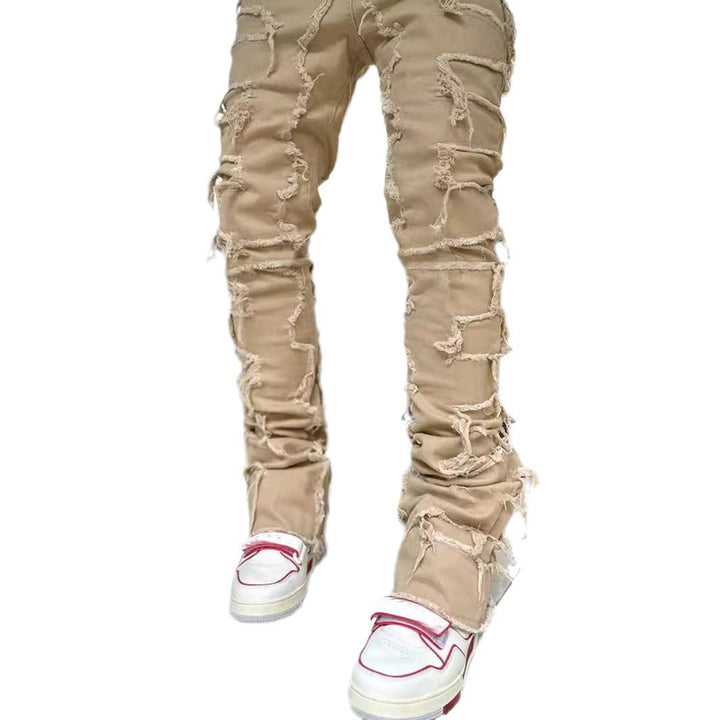 Herren modische Zerrissene Skinny Jeans im lässigen Street-Style Drune