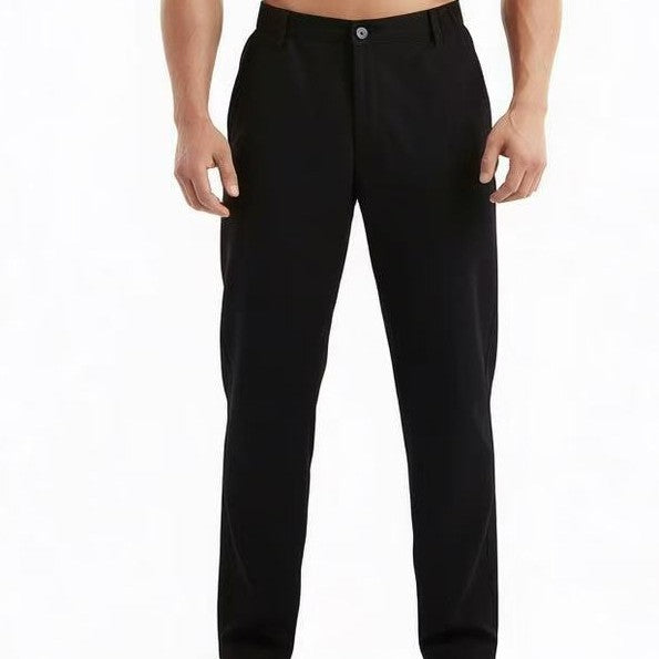Herren Relaxed-Fit Loungehose in Chino‑Optik mit Komfortbund Drune
