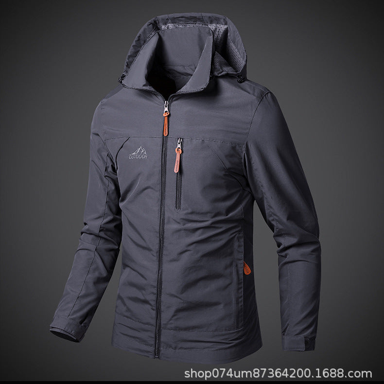 Herren Wetterfeste Outdoorjacke Drune
