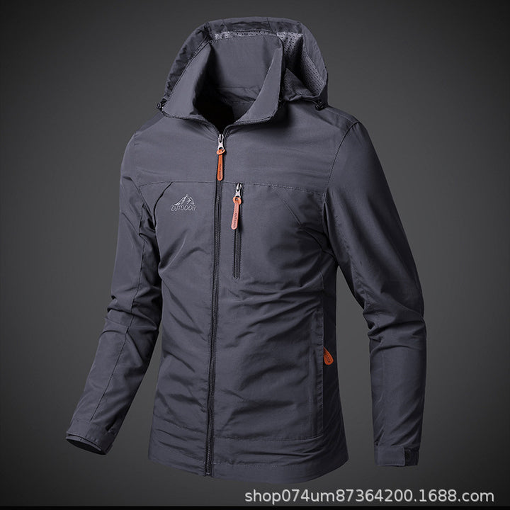 Herren Wetterfeste Outdoorjacke Drune