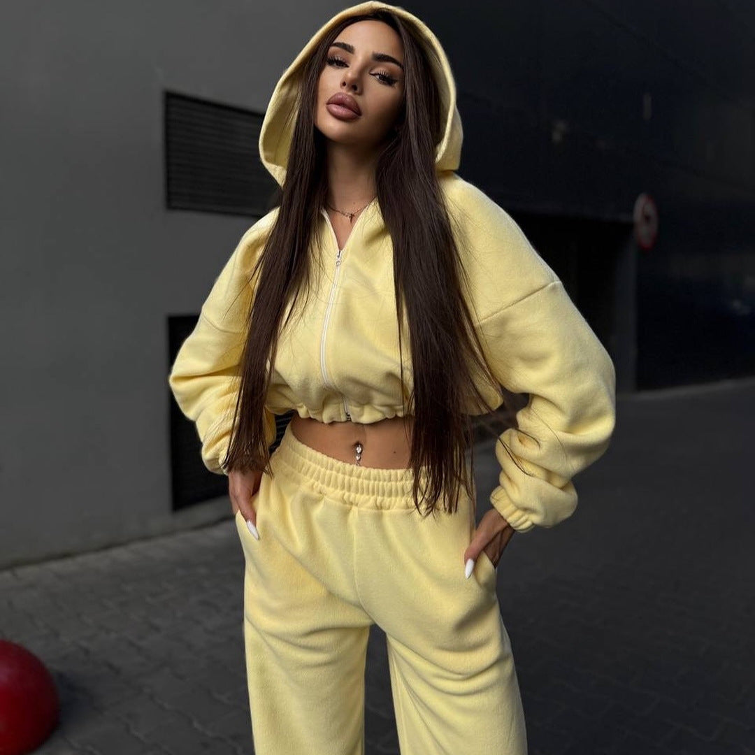 Damen Urbaner Oversized Jumpsuit mit Kapuze Drune