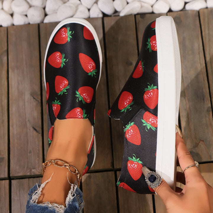 Damen Freizeit-Sneaker mit sportlichem Motiv Drune