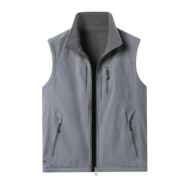 Herren Warmgefütterte Outdoor-Weste Drune