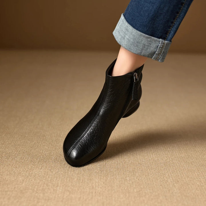 Damen Elegante Stiefeletten Drune