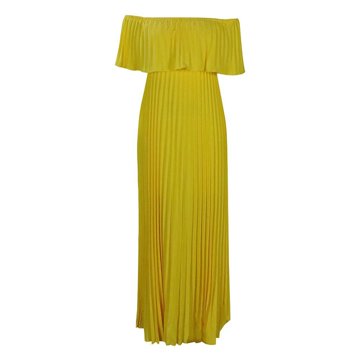 Damen Maxikleid im trendigen Off-Shoulder-Stil Drune