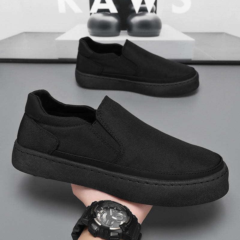 Damen Bequeme Slip-On Sneakers mit dämpfender Sohle und atmungsaktivem Obermaterial Drune