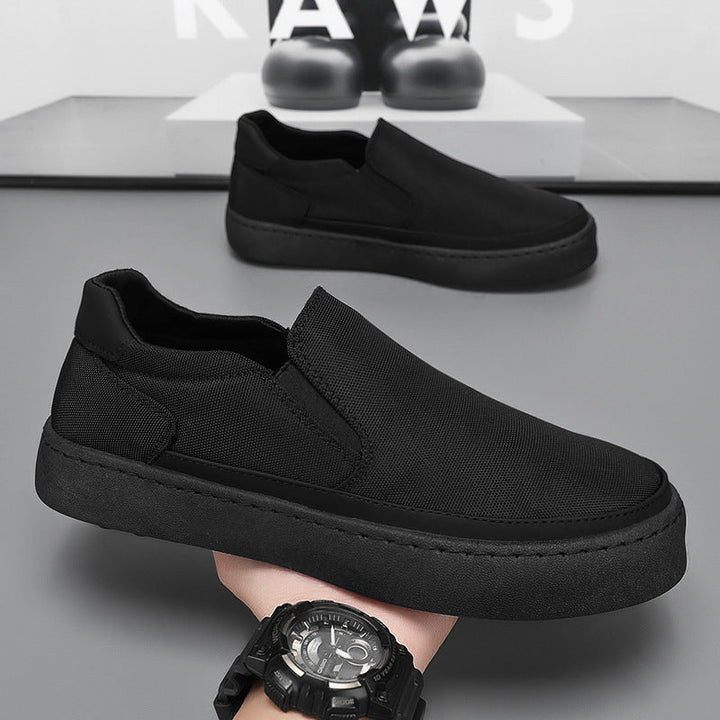 Damen Bequeme Slip-On Sneakers mit dämpfender Sohle und atmungsaktivem Obermaterial Drune
