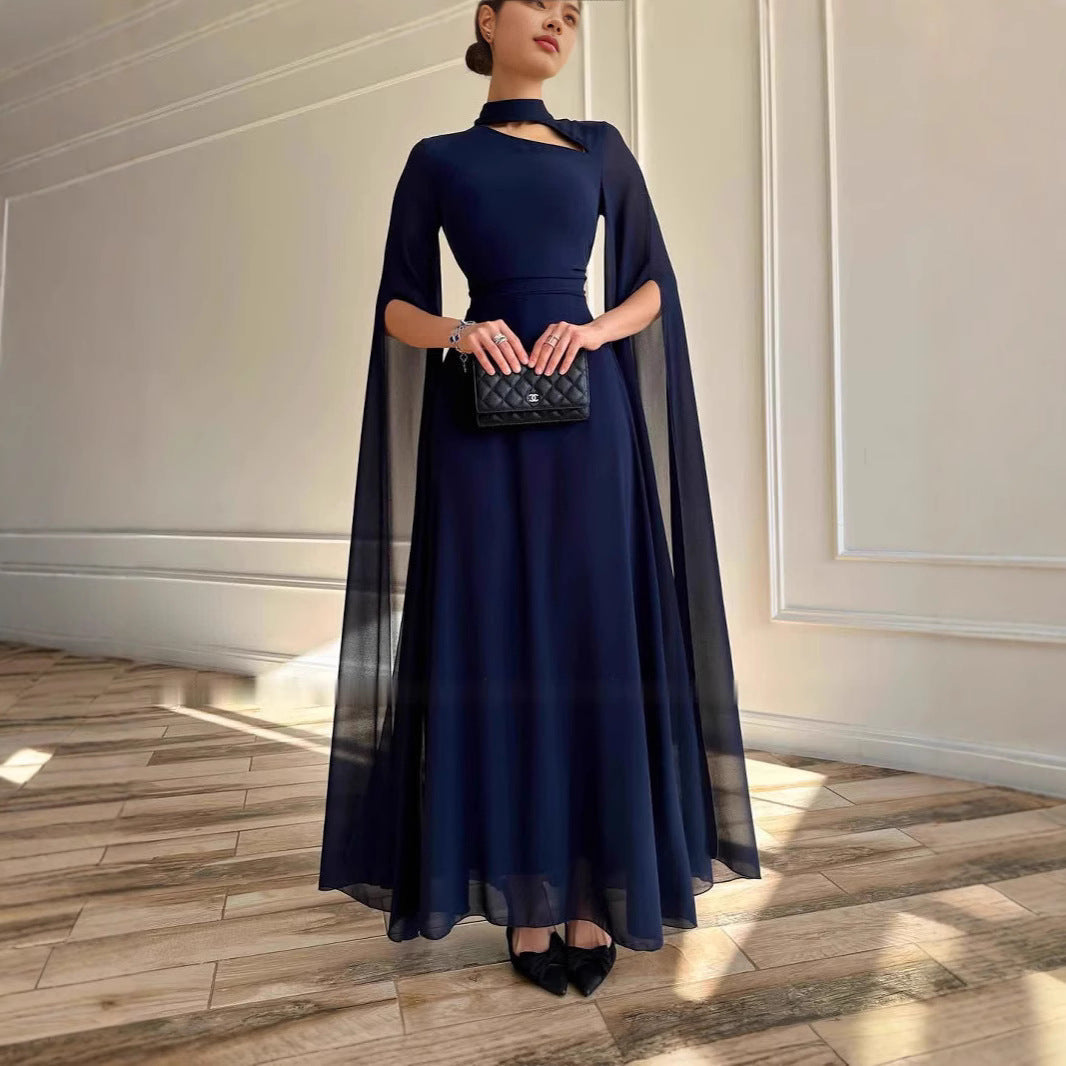 Drune | Leichtes Chiffon-Party-Cape