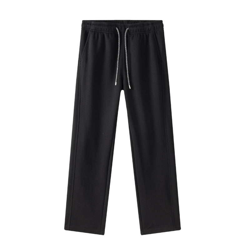Herren Lounge-Jogginghose mit weitem Bein und Kordelzug Drune