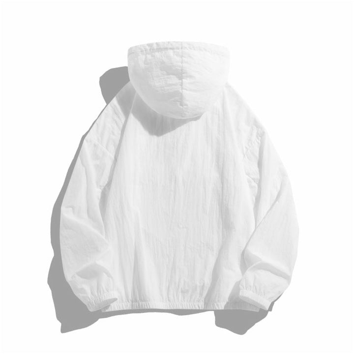 Damen leichte Windjacke mit verstellbarem Kapuzensystem Drune