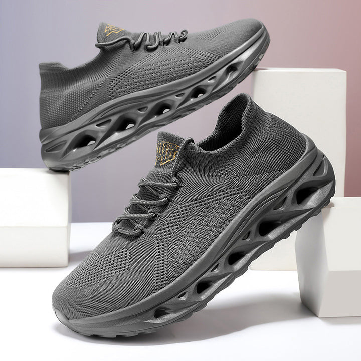 Unisex Strick-Sneaker mit sockenähnlichem Schaft und gedämpfter Luftsohle Drune