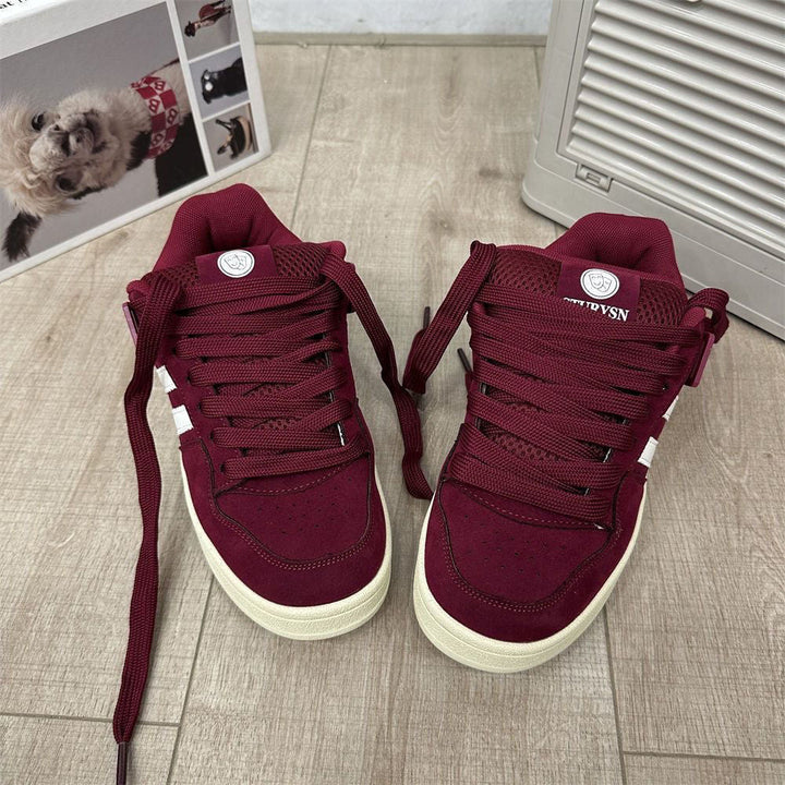 Damen Hochwertige Sneakers mit sportlichem Design und atmungsaktivem Futter Drune