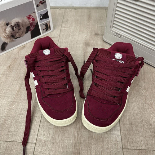 Damen Hochwertige Sneakers mit sportlichem Design und atmungsaktivem Futter Drune