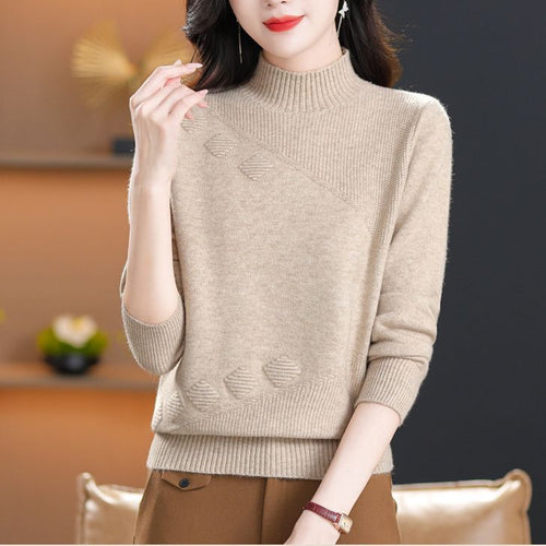 Damen Feiner Strickpullover Drune