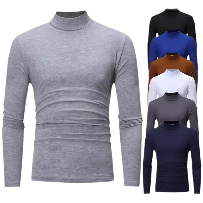 Herren Rollkragenpullover aus weichem Jersey Drune
