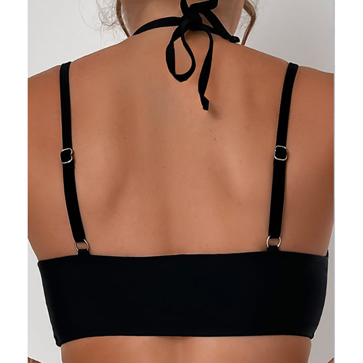 Damen Sportliches Bikini-Oberteil mit innovativem Schnitt und verstellbaren Trägern Drune