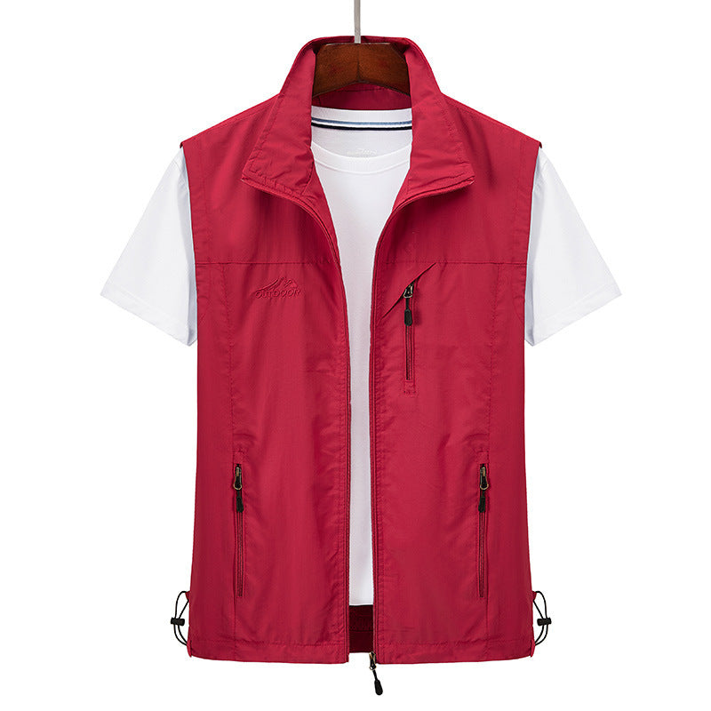 Herren Winddichte Outdoor-Weste Drune