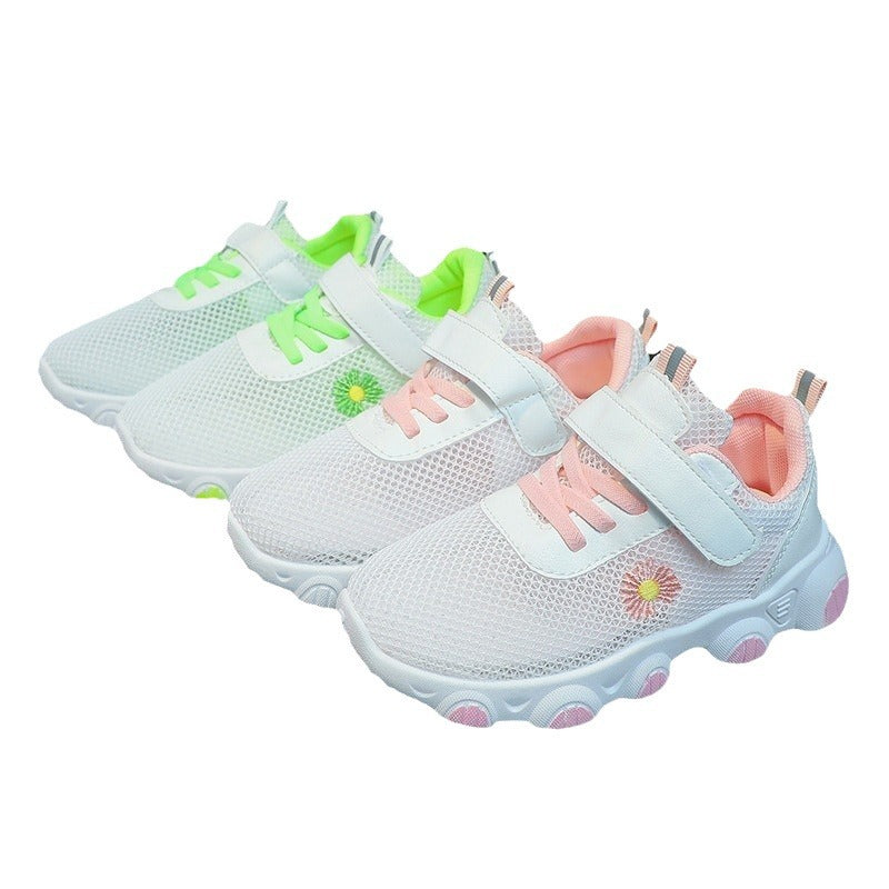 Damen Atmungsaktive Komfort Sneaker mit praktischem Klettverschluss Drune