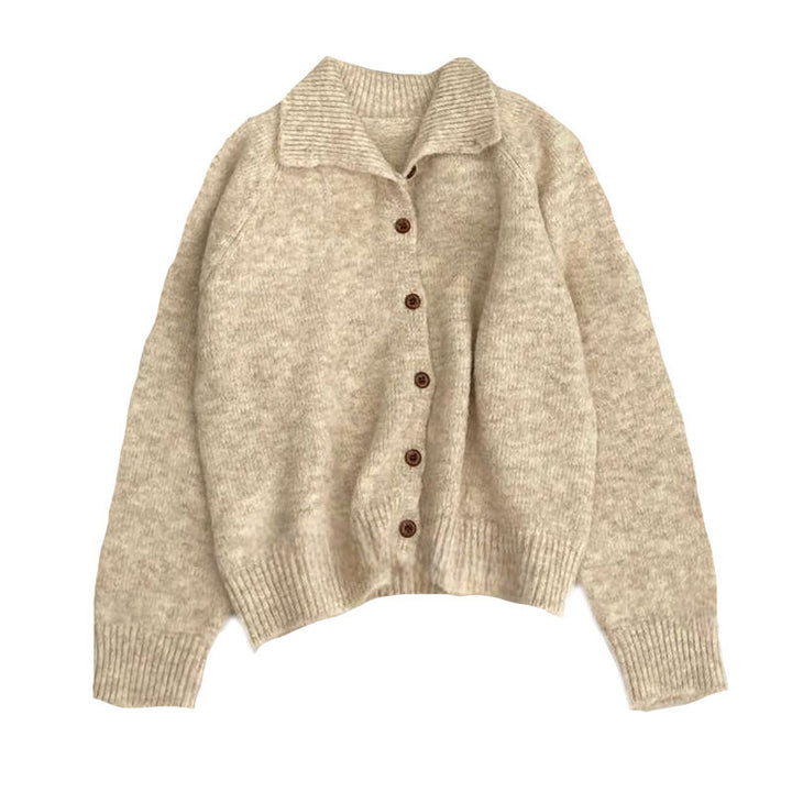 Damen kuscheliger Strickpullover Drune