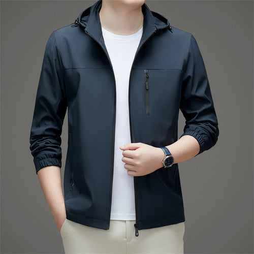 Herren Funktionsjacke mit ergonomischem Schnitt und hochgradiger Atmungsaktivität Drune