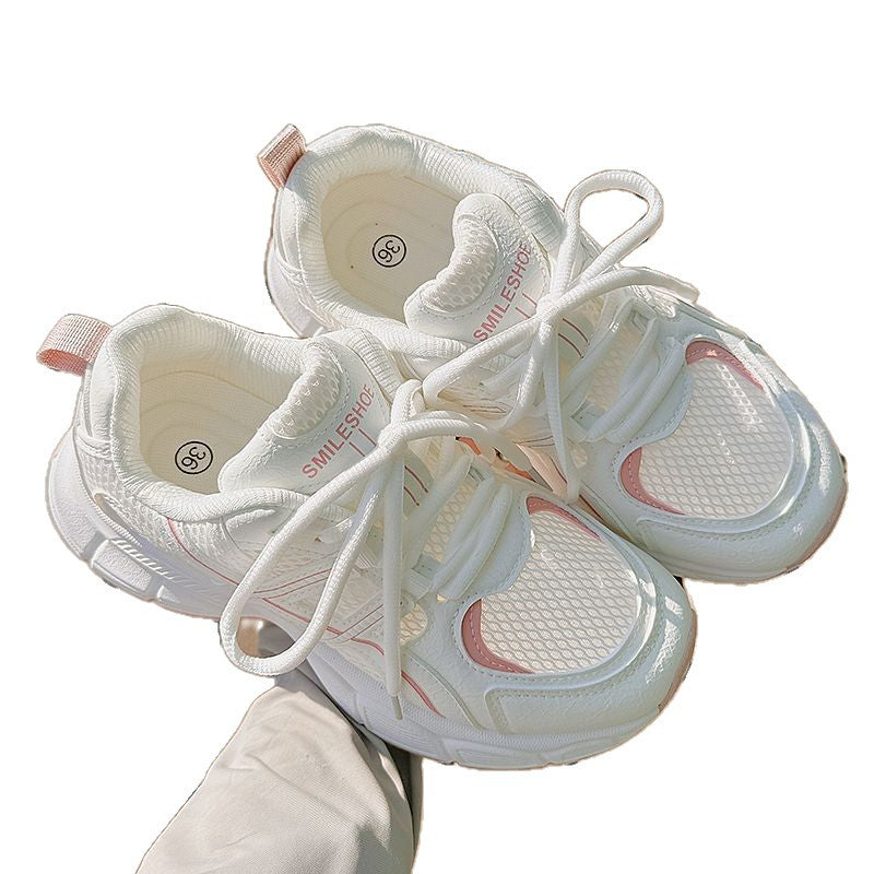 Damen Sportliche Mesh-Sneaker mit hochdämpfender Laufsohle und atmungsaktiver Obermaterialstruktur Drune