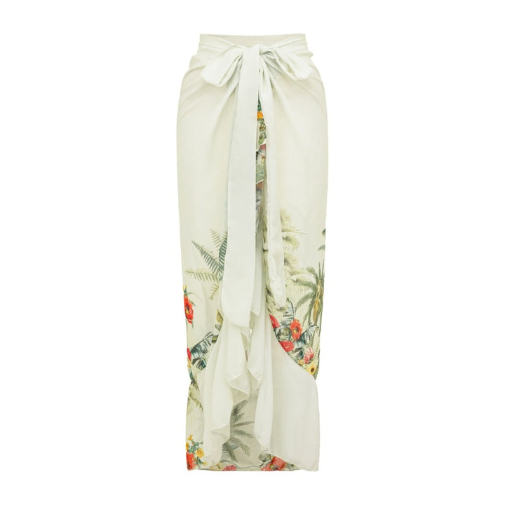 Damen Einseitiger Badeanzug mit raffiniertem Cut-Out und floralem Design Drune