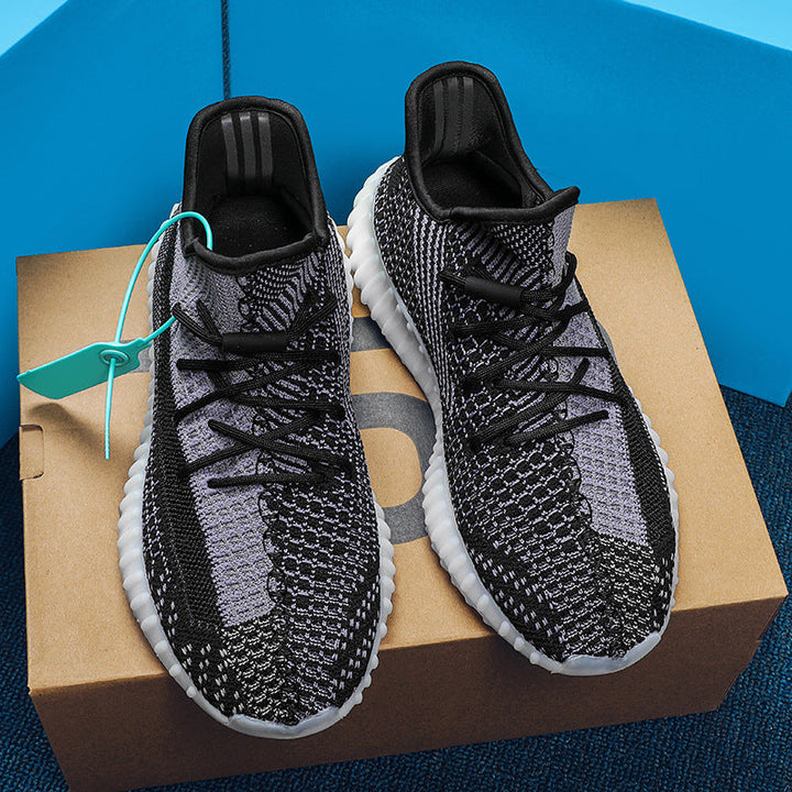 Damen Hochleistungs-Laufschuhe mit atmungsaktiver Strickoberfläche und rutschfester Sohle Drune