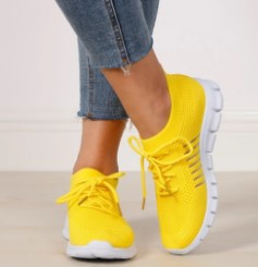 Damen Leichte Strick‑Sock‑Sneaker mit elastischem Schaft und flexibler Profilsohle Drune