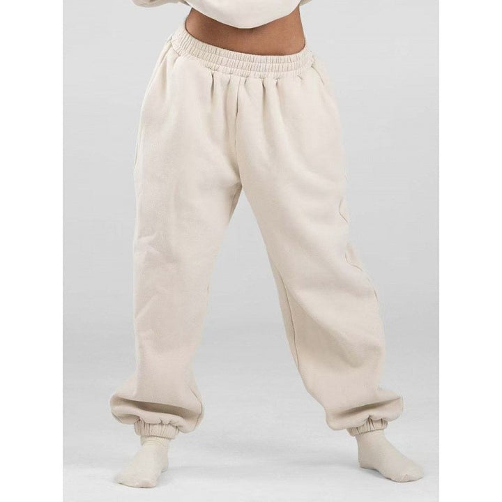 Damen nan oversized Kapuzenpullover mit Kängurutasche und weichem Fleece-Innenfutter Drune