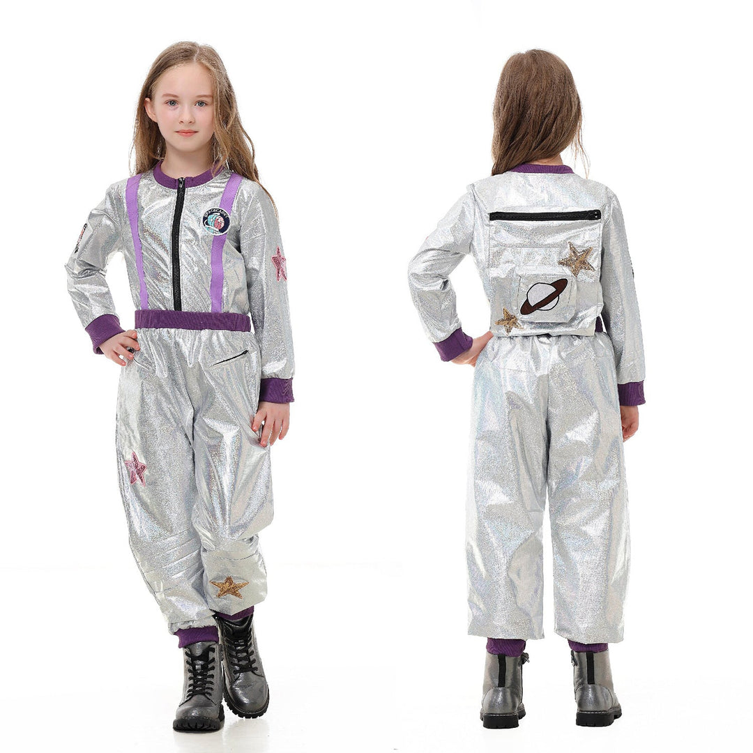 Jungen-Raumanzug mit schimmernden Details Drune
