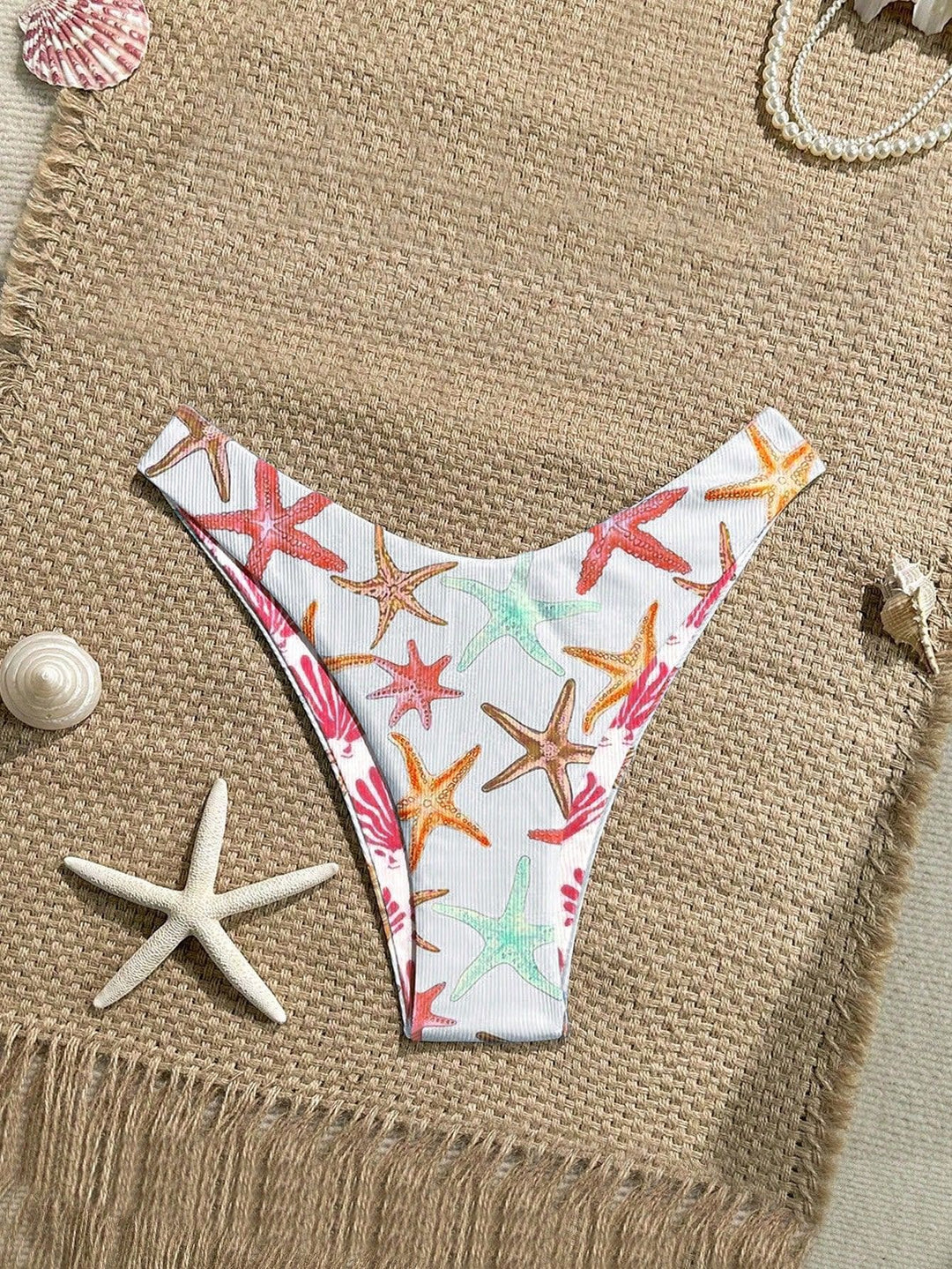 Damen Triangel-Bikini mit maritimem Sternenmuster Drune