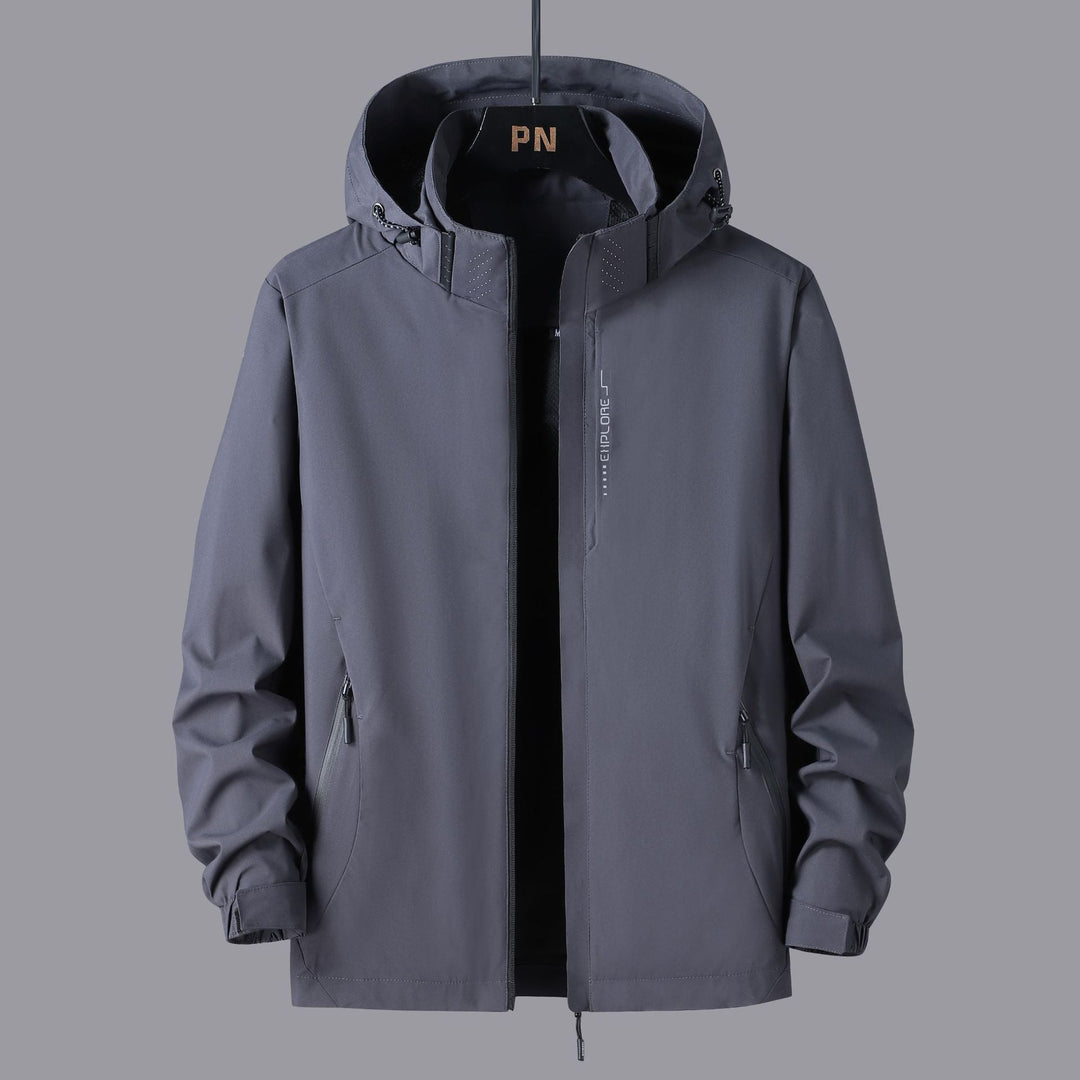 Drune - Unisex wasserdichte Jacke mit Kapuze