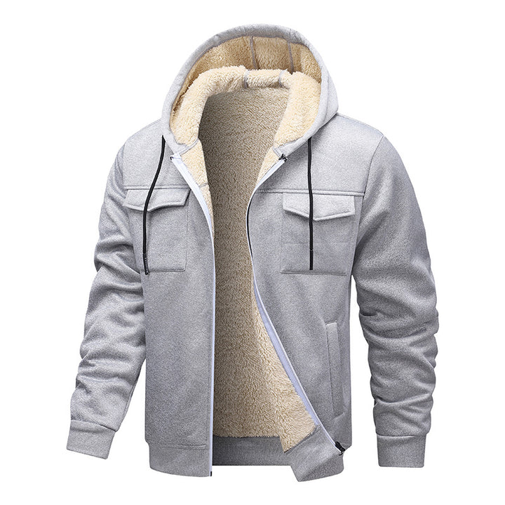 Herren Sweatjacke mit weichem Innenfutter Drune