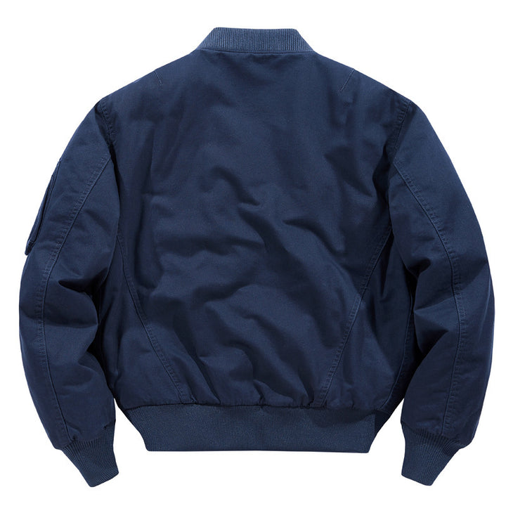 Herren Freizeit Bomberjacke mit Steppfutter Drune