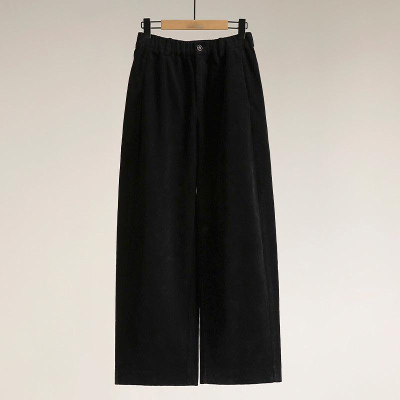 Damen Modische, weite Cordhose Drune