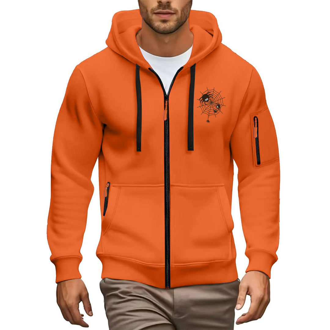 Herren Hochwertiger Zip-Hoodie Drune